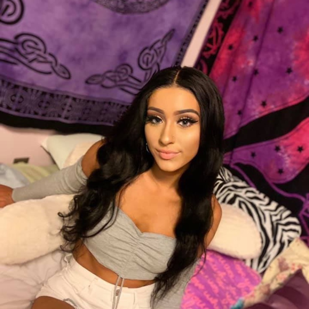 22” Real Human Hair Black Frontal Wig 13x6